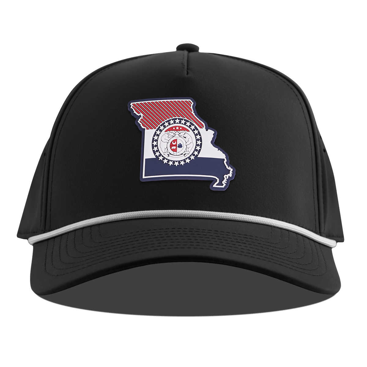 Missouri Patriot Series Curved 5 Panel Rope Black