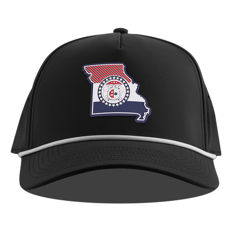 Missouri Patriot Series Curved 5 Panel Rope Black