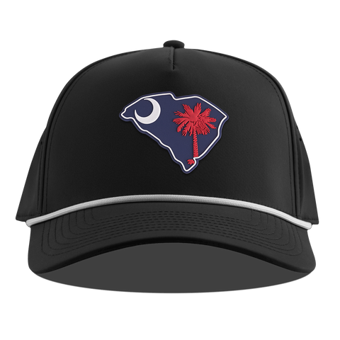 South Carolina Patriot Series Curved 5 Panel Rope Black