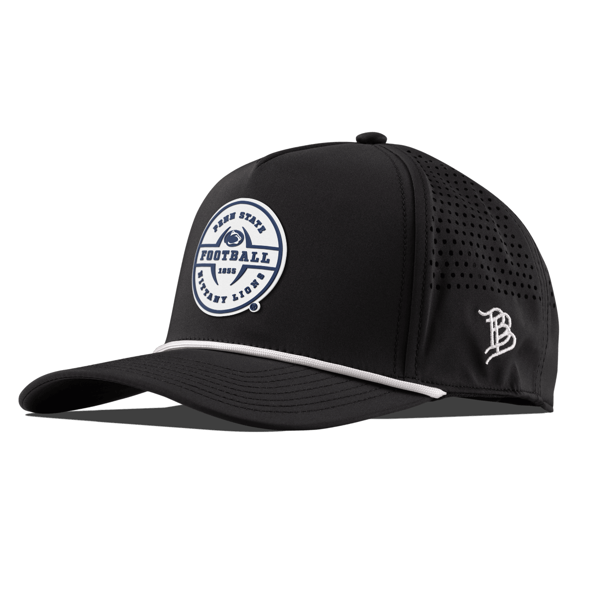 Penn State University "Penn State Football Legacy" Curved 5 Panel Rope Black