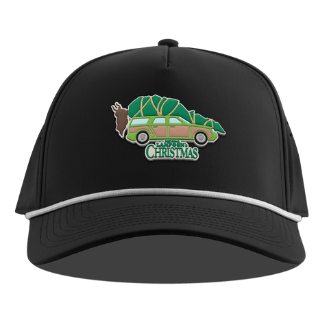 National Lampoon "Pine Chaser" Curved 5 Panel Rope Black