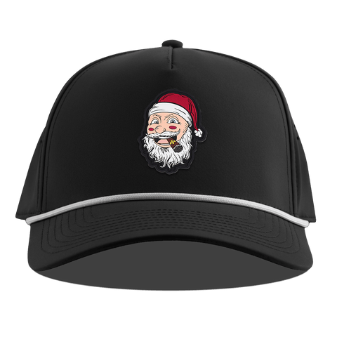 Santa PVC Curved 5 Panel Rope Black