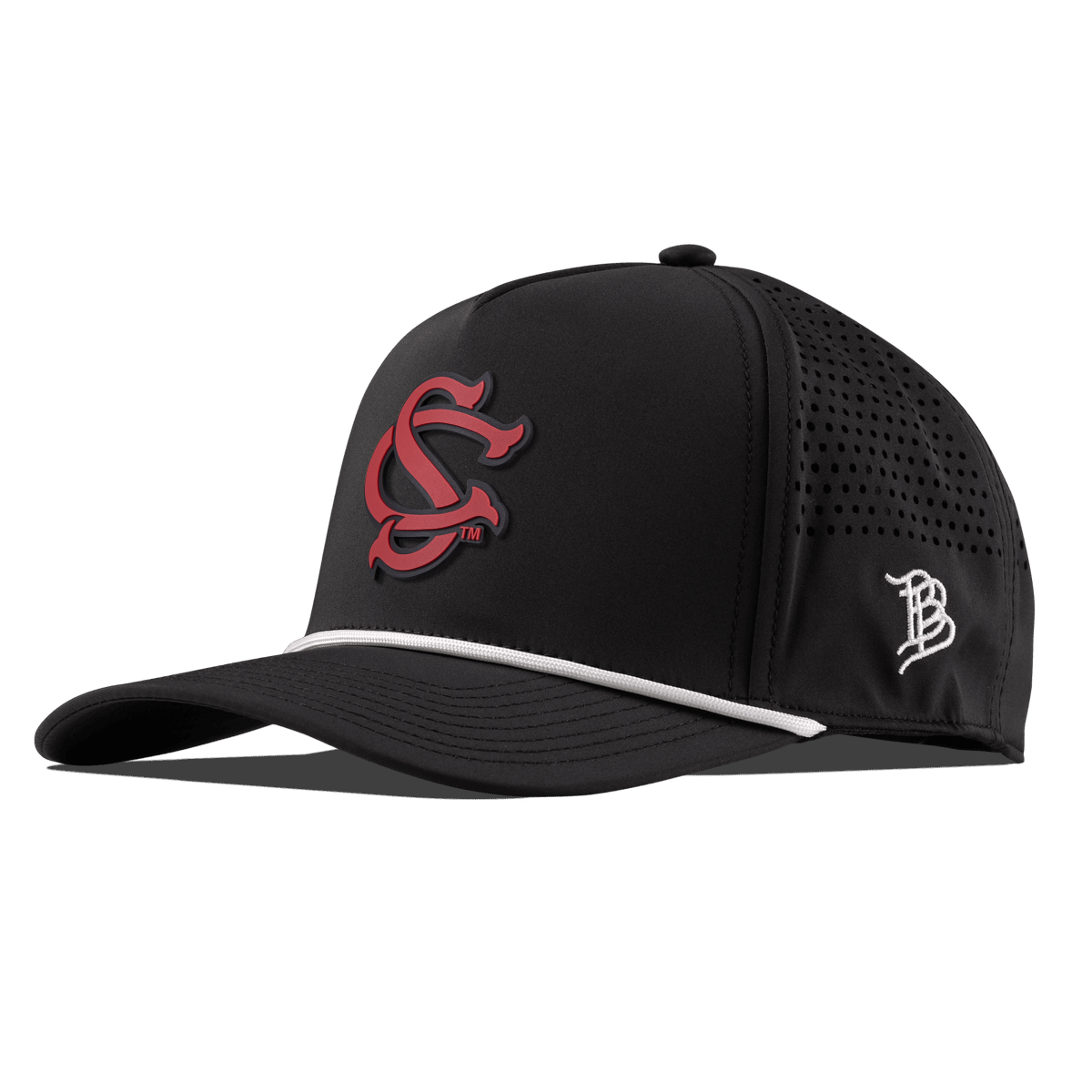 University of South Carolina "South Carolina Baseball" Curved 5 Panel Rope Black