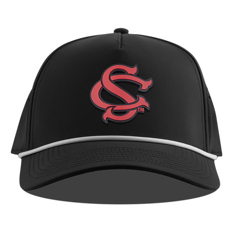 University of South Carolina "South Carolina Baseball" Curved 5 Panel Rope Black
