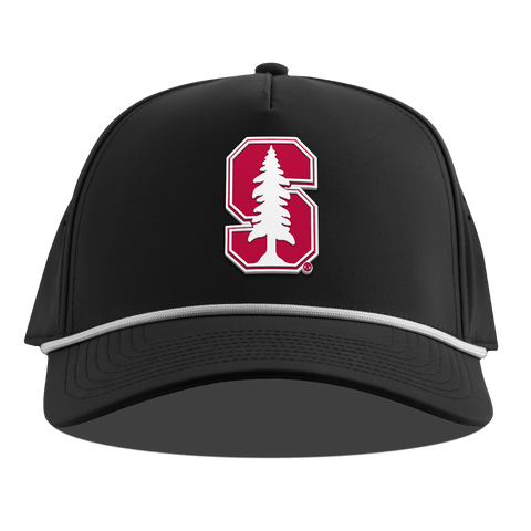 Stanford University "Stanford Team Logo" Curved 5 Panel Rope Black