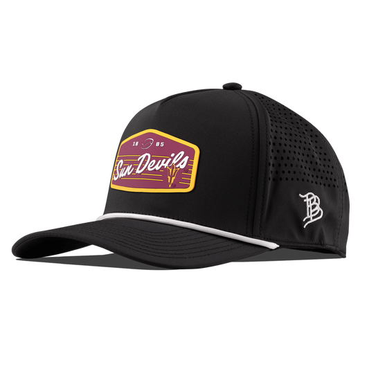 Arizona State University "Sun Devils Football" Curved 5 Panel Rope Black
