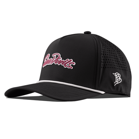 Arizona State University "Sun Devils Script" Curved 5 Panel Rope Black