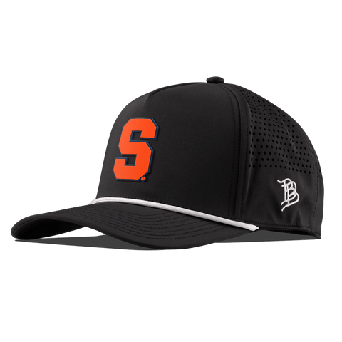 Syracuse University "Syracuse Orange Block" Curved 5 Panel Rope Black