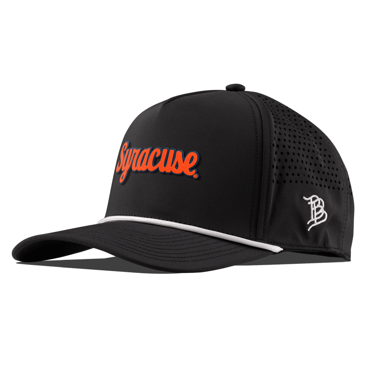Syracuse University "Syracuse Throwback Script" Curved 5 Panel Rope Black