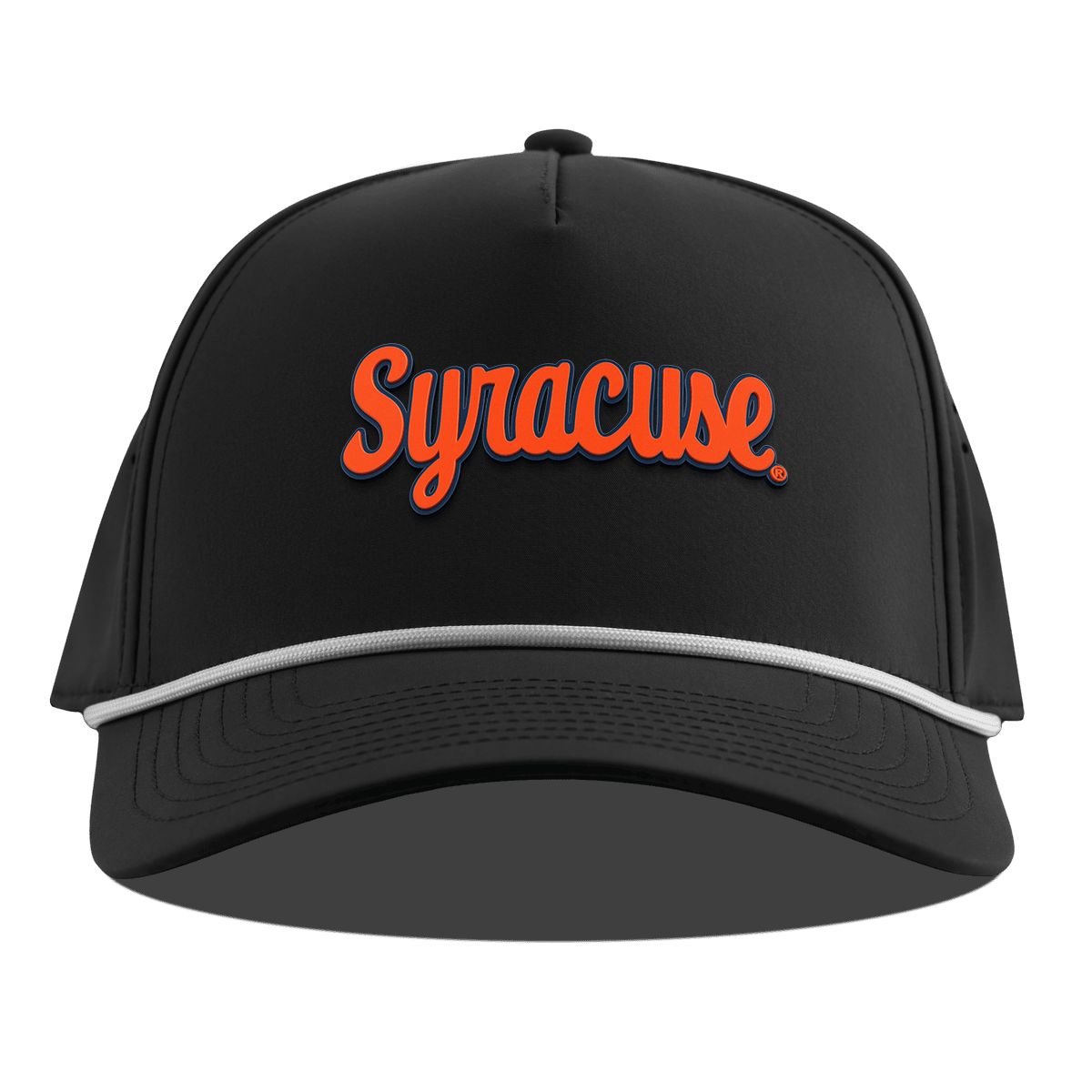 Syracuse University "Syracuse Throwback Script" Curved 5 Panel Rope Black