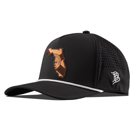 Florida 27 Curved 5 Panel Rope Black/White