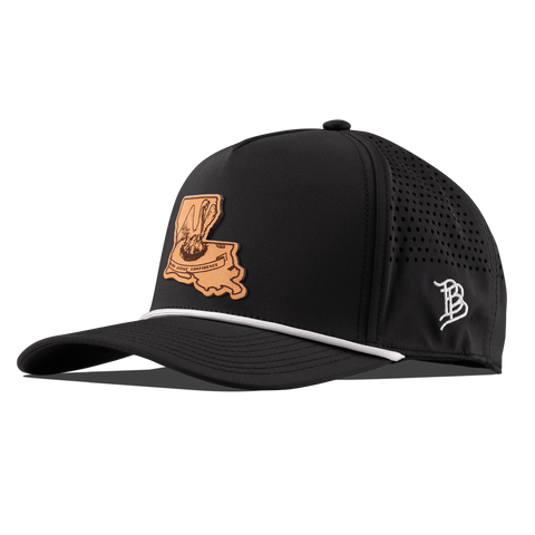 Louisiana 18 Curved 5 Panel Rope Black/White