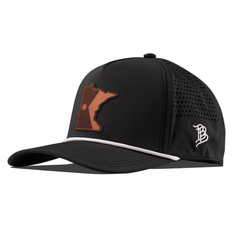 Minnesota 32 Tan Curved 5 Panel Rope Black