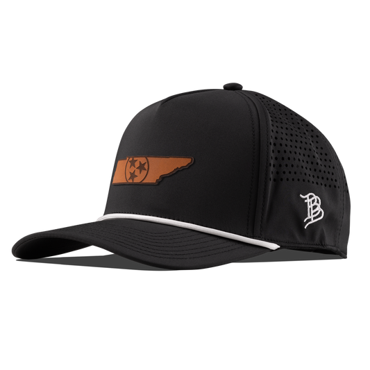 Tennessee 16 Curved 5 Panel Rope Black/White