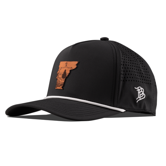 Vermont 14 Curved 5 Panel Rope Black/White