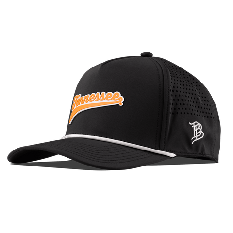 University of Tennessee "Tennessee Script" Curved 5 Panel Rope Black