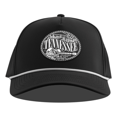 Tennessee Traveler Curved 5 Panel Rope Black