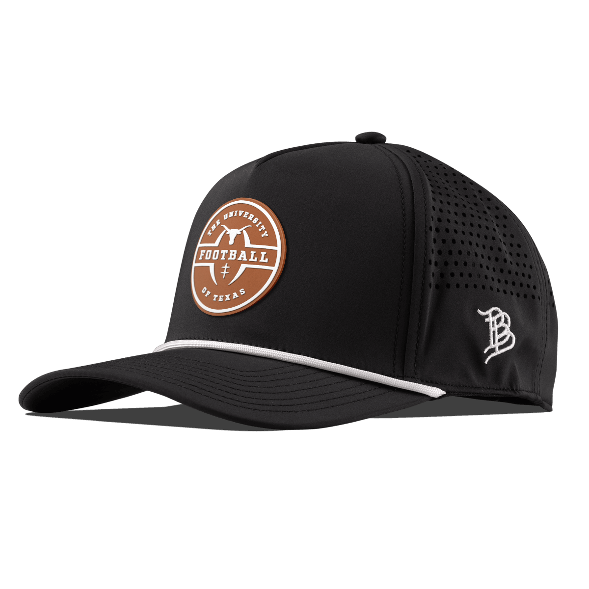 University of Texas "Texas Football Legacy" Legacy Curved 5 Panel Rope Black