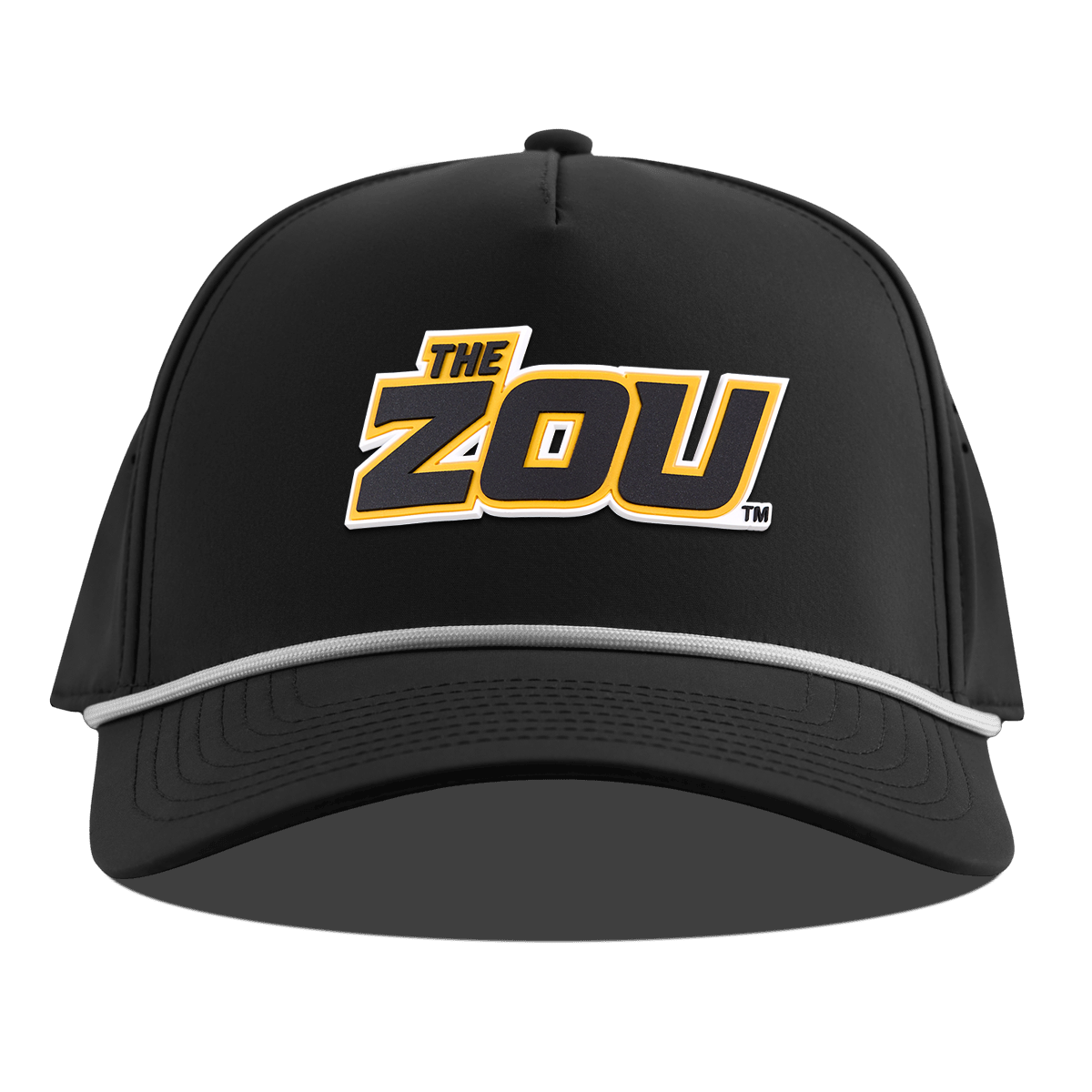 University of Missouri "The Zou" Curved 5 Panel Rope Black