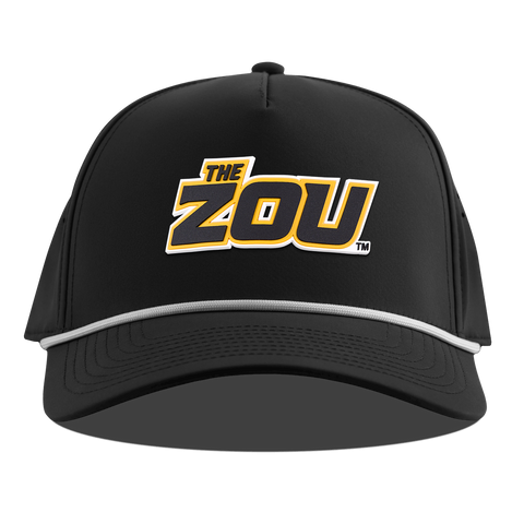 University of Missouri "The Zou" Curved 5 Panel Rope Black