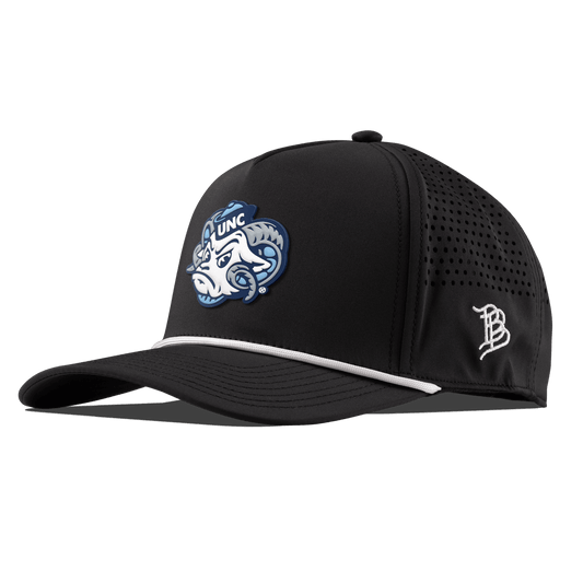 University of North Carolina "UNC Rameses" Curved 5 Panel Rope Black