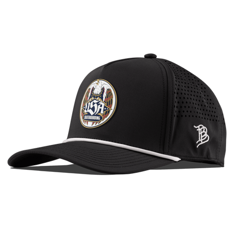 USA Skateboarding Eagle Curved 5 Panel Rope Black 