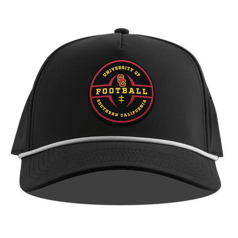 University of Southern California "USC Football Legacy" Curved 5 Panel Rope Black