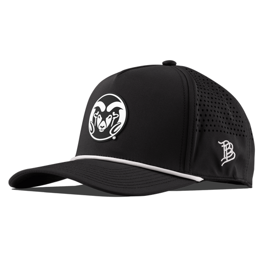 Colorado State University "Vintage CSU Team Logo" Curved 5 Panel Rope Black
