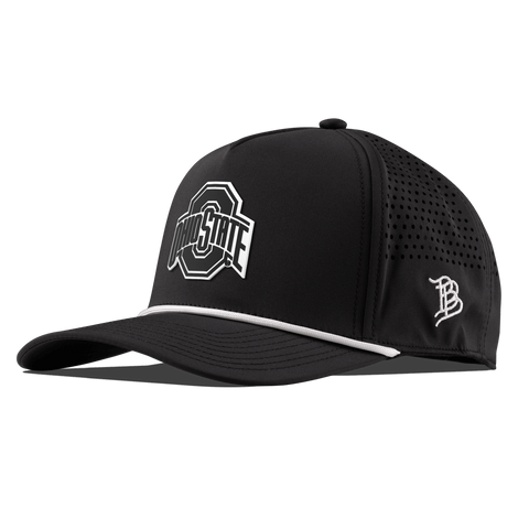 Ohio State University "Vintage Ohio State Team Logo" Curved 5 Panel Rope Black