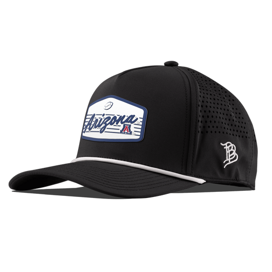 University of Arizona "Wildcats Football" Curved 5 Panel Rope Black