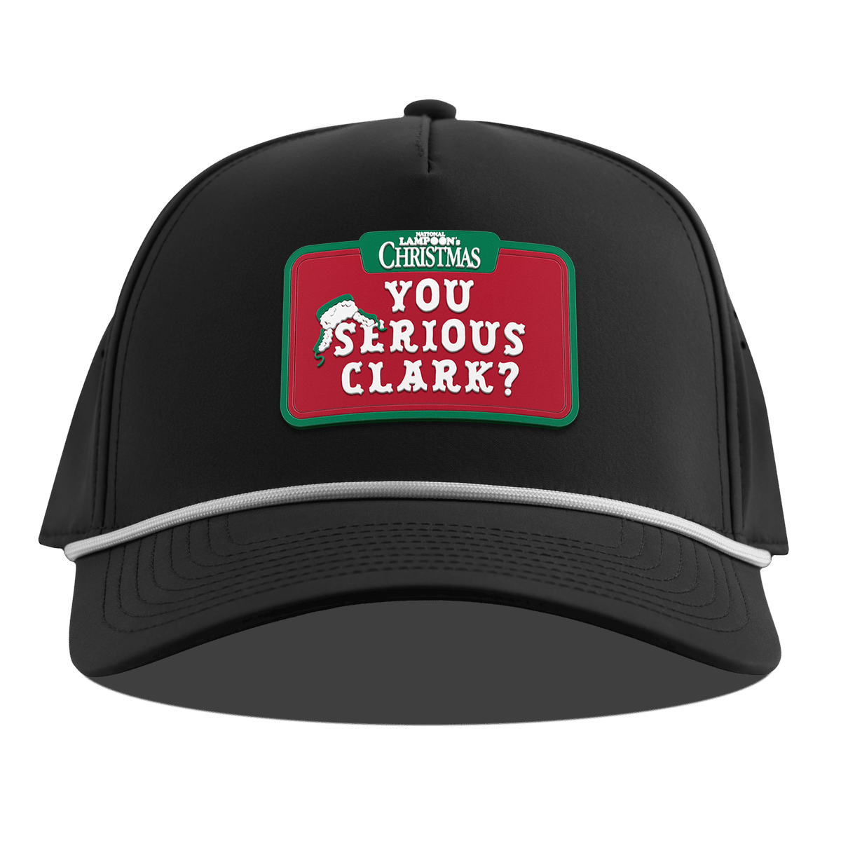 National Lampoon "You Serious Clark?" Curved 5 Panel Rope Black