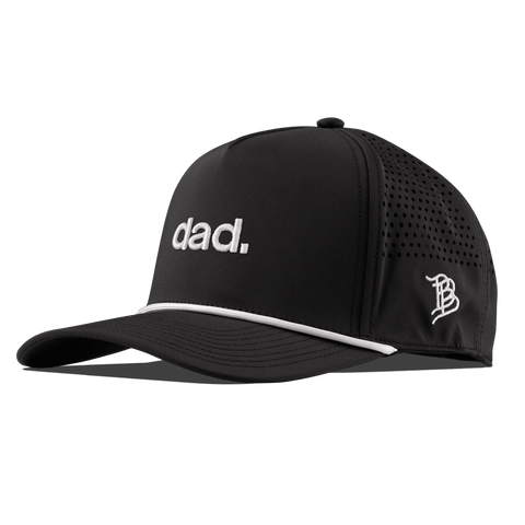 dad. Curved 5 Panel Rope Black