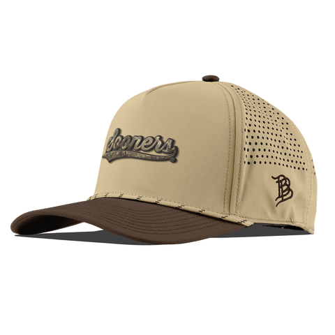 University of Oklahoma "Oklahoma Timber Camo Series" Curved 5 Panel Rope Desert/Brown
