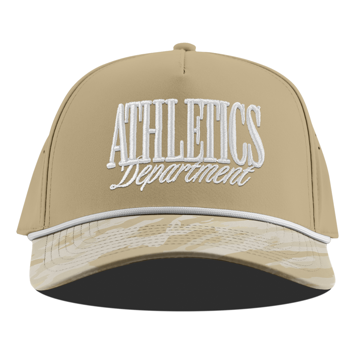 Athletics Department Curved 5 Panel Rope Desert/Desert Camo