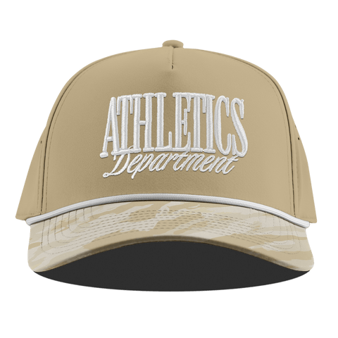 Athletics Department Curved 5 Panel Rope Desert/Desert Camo