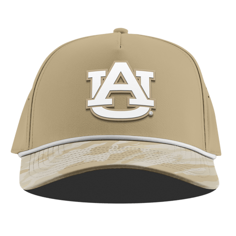 Auburn University "Auburn DC Series" Curved 5 Panel Rope Desert/Desert Camo