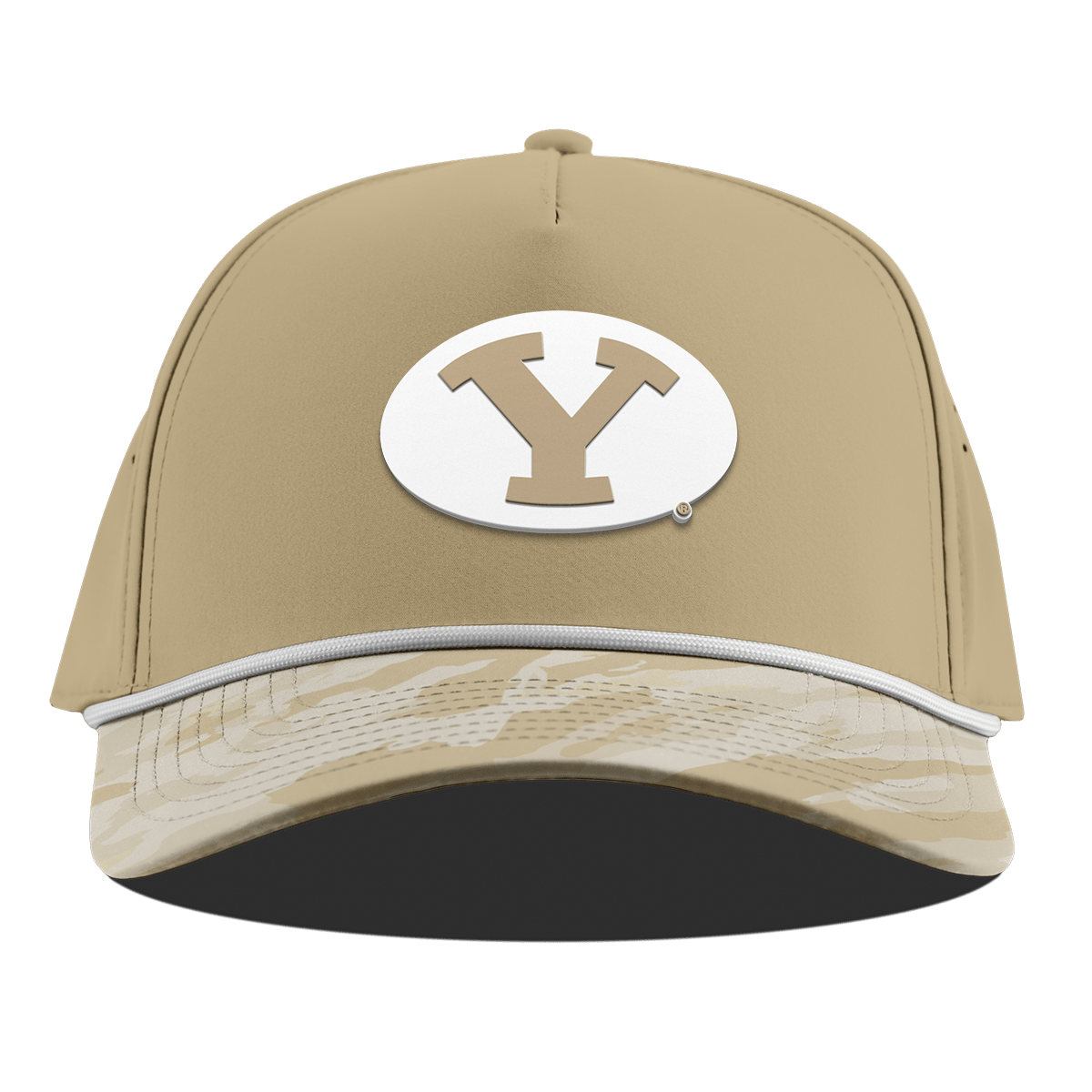 Brigham Young University "BYU Desert Camo Series" Curved 5 Panel Rope Desert/Desert Camo
