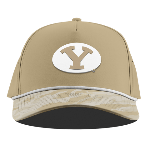 Brigham Young University "BYU Desert Camo Series" Curved 5 Panel Rope Desert/Desert Camo