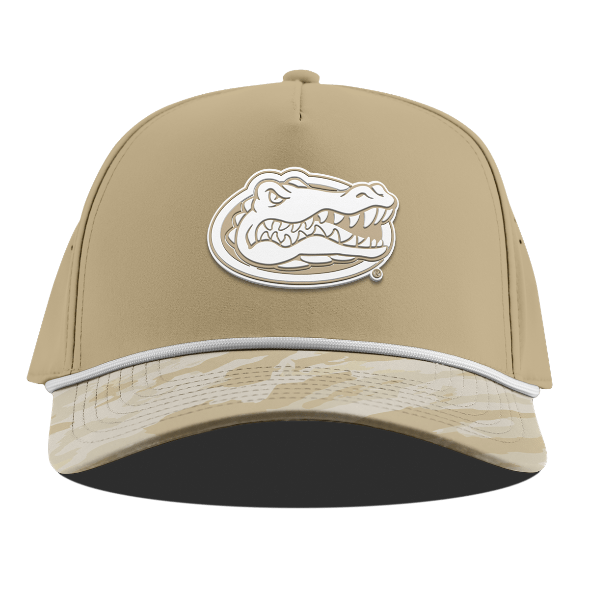 University of Florida "Florida DC Series" Curved 5 Panel Rope Desert/Desert Camo