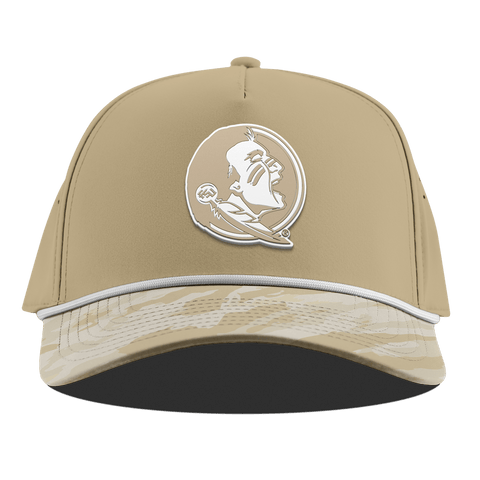 Florida State University "Florida State DC Series" Curved 5 Panel Rope Desert/Desert Camo