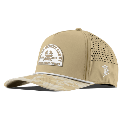 Grind Before Glory Curved 5 Panel Rope Desert/Desert Camo