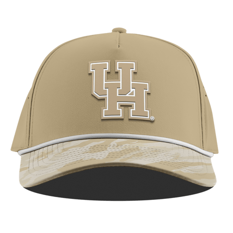 University of Houston "Houston DC Series" Curved 5 Panel Rope Desert/Desert Camo