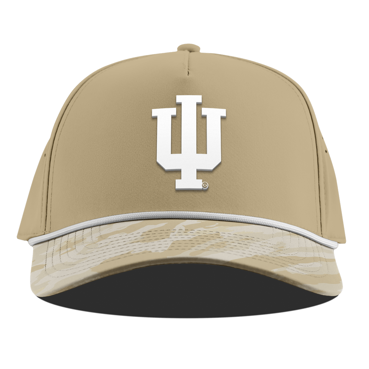 University of Indiana "Indiana Desert Camo Series" Curved 5 Panel Rope Desert/Desert Camo