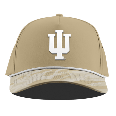 University of Indiana "Indiana Desert Camo Series" Curved 5 Panel Rope Desert/Desert Camo