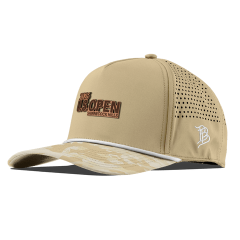 2026 U.S. Open Stacked Curved 5 Panel Rope Desert/Desert Camo