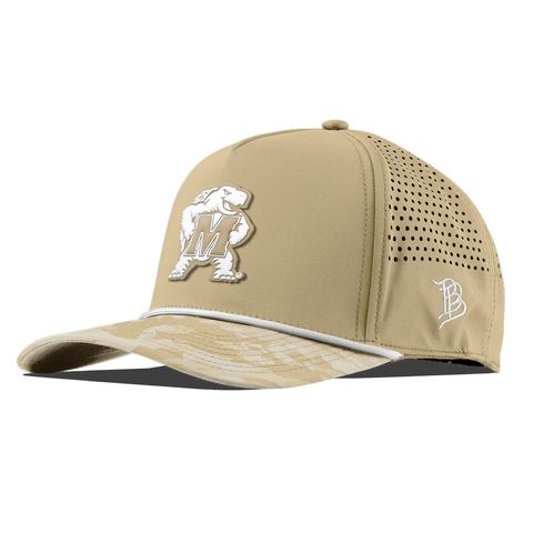 University of Maryland "Maryland DC Series" Curved 5 Panel Rope Desert/Desert Camo