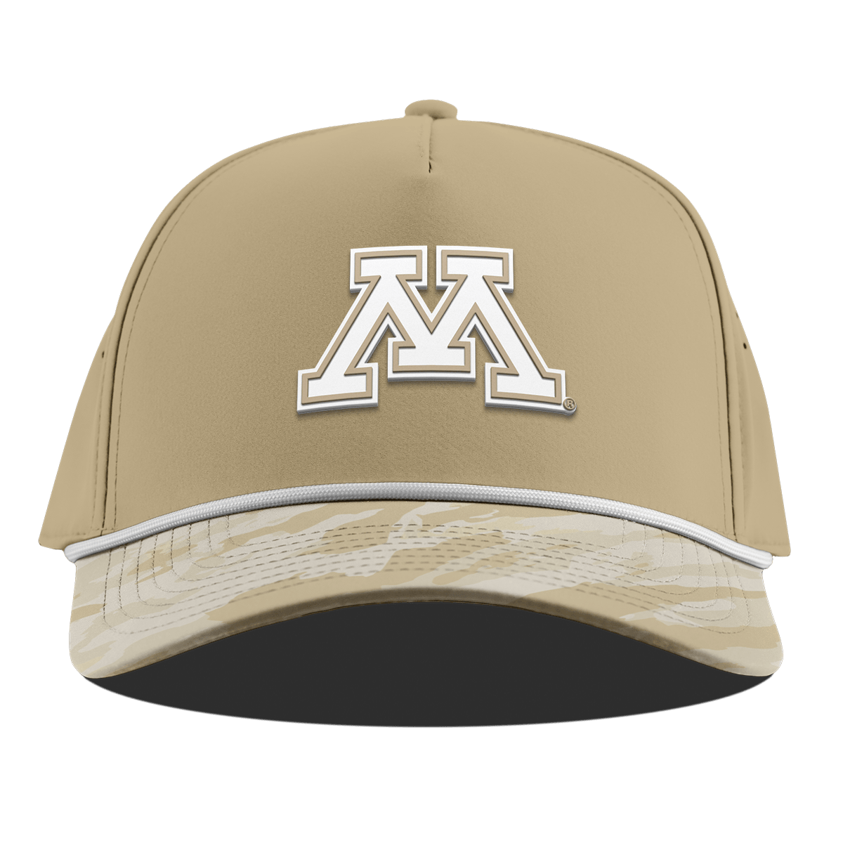 University of Minnesota "Minnesota DC Series" Curved 5 Panel Rope Desert/Desert Camo