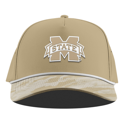 Mississippi State University "Mississippi State Desert Camo Series" Curved 5 Panel Rope Desert/Desert Camo