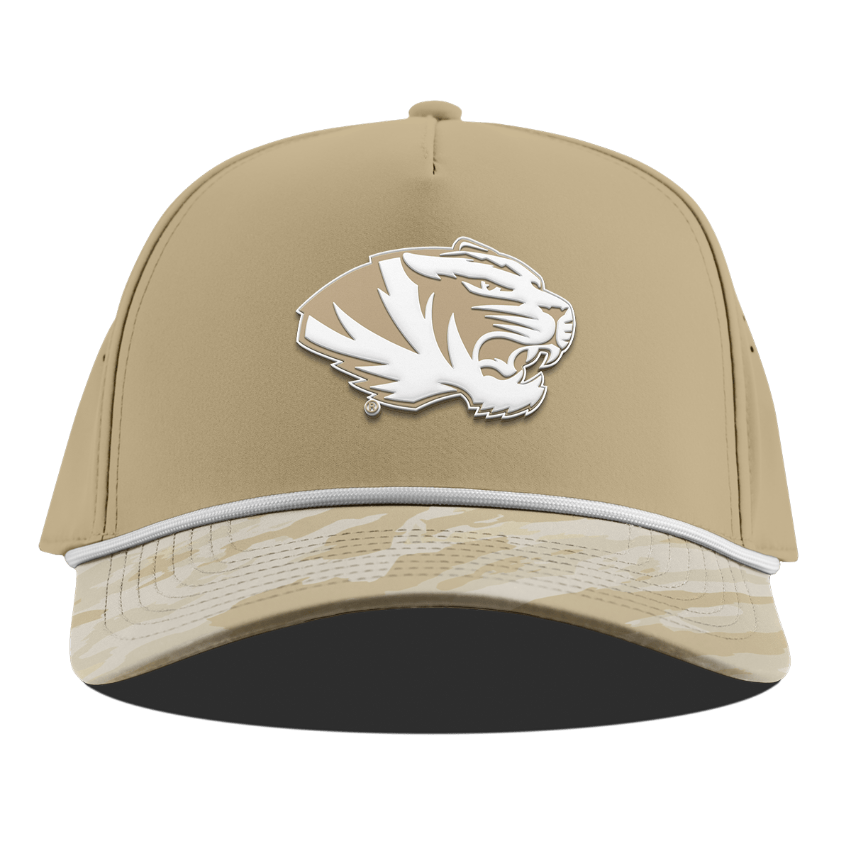 University of Missouri "Missouri DC Series" Curved 5 Panel Rope Desert/Desert Camo