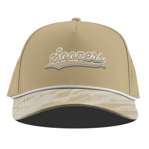 University of Oklahoma "Oklahoma Desert Series" Curved 5 Panel Rope Desert/Desert Camo